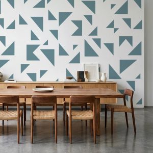 Papel de Parede Maxi Triangulos personalizado