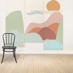 Painel Uba Design Casa 3 folhas