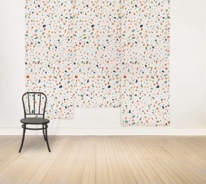 Papel de Parede Terrazzo Orgânico