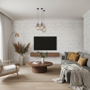 Papel de Parede Tribal Setas