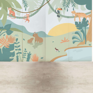 Painel Maxi Selva 4 folhas