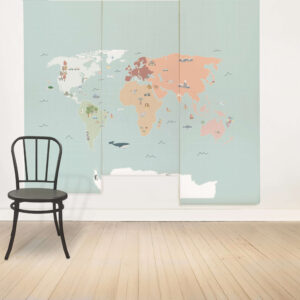 Painel Mapa Mundi Kids P8C260030