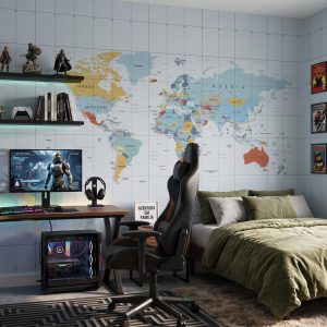 P8C260050 Painel Mapa Mundi